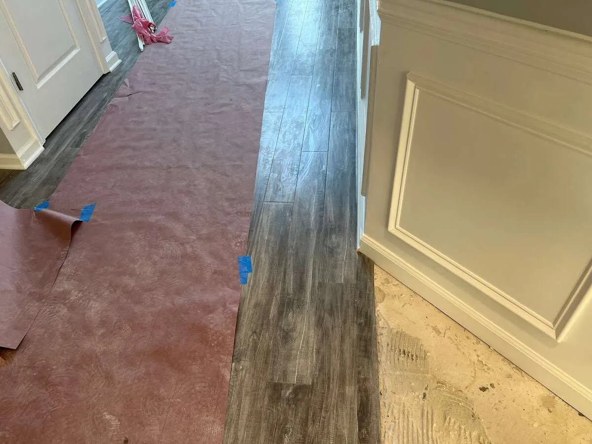 Completed marble shower restoration in Haddon Heights